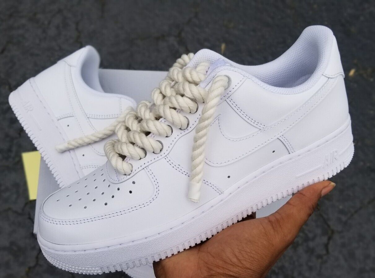 how to do air force 1 rope laces｜TikTok Search