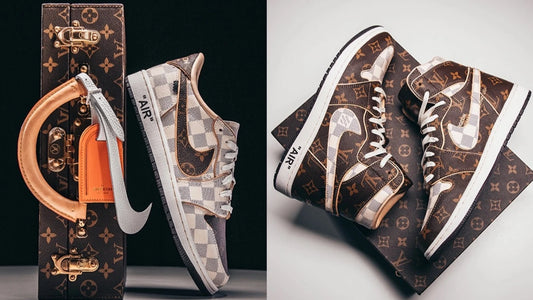 Luxury Meets Streetwear: Custom Louis Vuitton Air Force 1