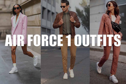 Air Force 1 outfits, how to match your outfit with white air force 1 sneakers 