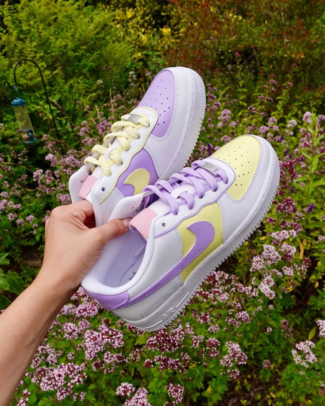 Custom Pastel Air Force 1s WokeCustoms