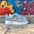 Urban Print Hand-Painted Custom Air Force 1, by Wokecustoms