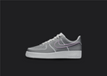 Cartoon Air Force 1s - Pink Swoosh, hand-painted custom sneaker by Wokecustoms