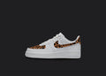 Cheetah Print - Custom Air Force 1s, hand-painted custom sneaker by Wokecustoms
