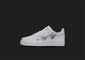 Creation of Adams Lineart - Custom Air Force 1s, hand-painted custom sneaker by Wokecustoms