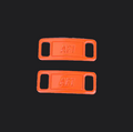 Shoe Tag - Orange, custom sneaker accessory by Wokecustoms