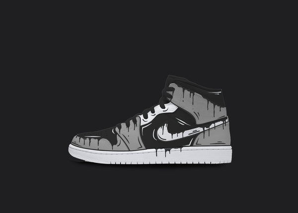 cartoon custom jordan 1